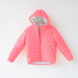 Cat & Jack pink puffer jacket